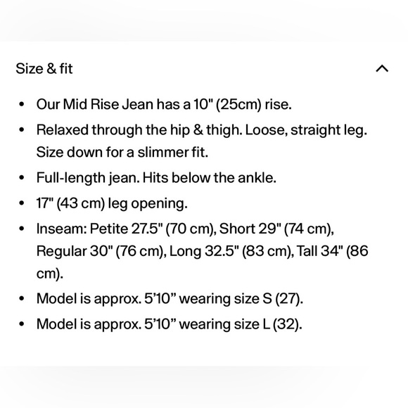 GAP Mid Rise 90’s Loose Mid Rise Jeans - Picture 10 of 10